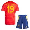 Conjunto (Camiseta+Pantalón Corto) España Lamine Yamal 19 Primera Equipación Euro 2024 - Niño